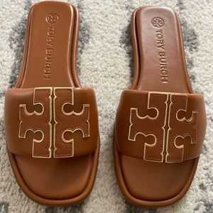 Tory Burch Double T Sport Slide